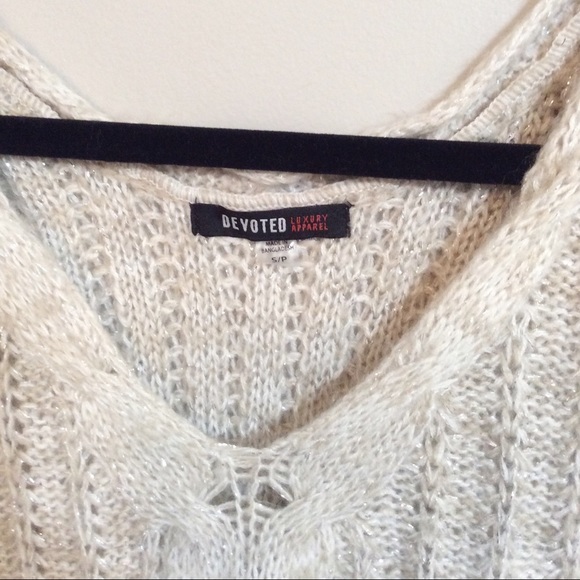 2 for $30✨ Devoted Luxury Soft Shimmer Sweater - Picture 3 of 3